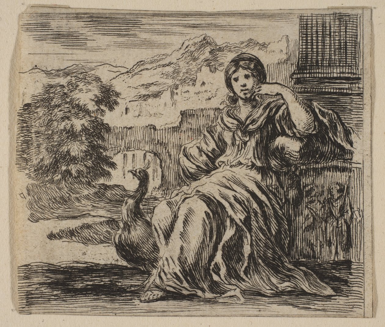 Juno, z Game of Mythology Game of Mythology, 1644. od Stefano della Bella