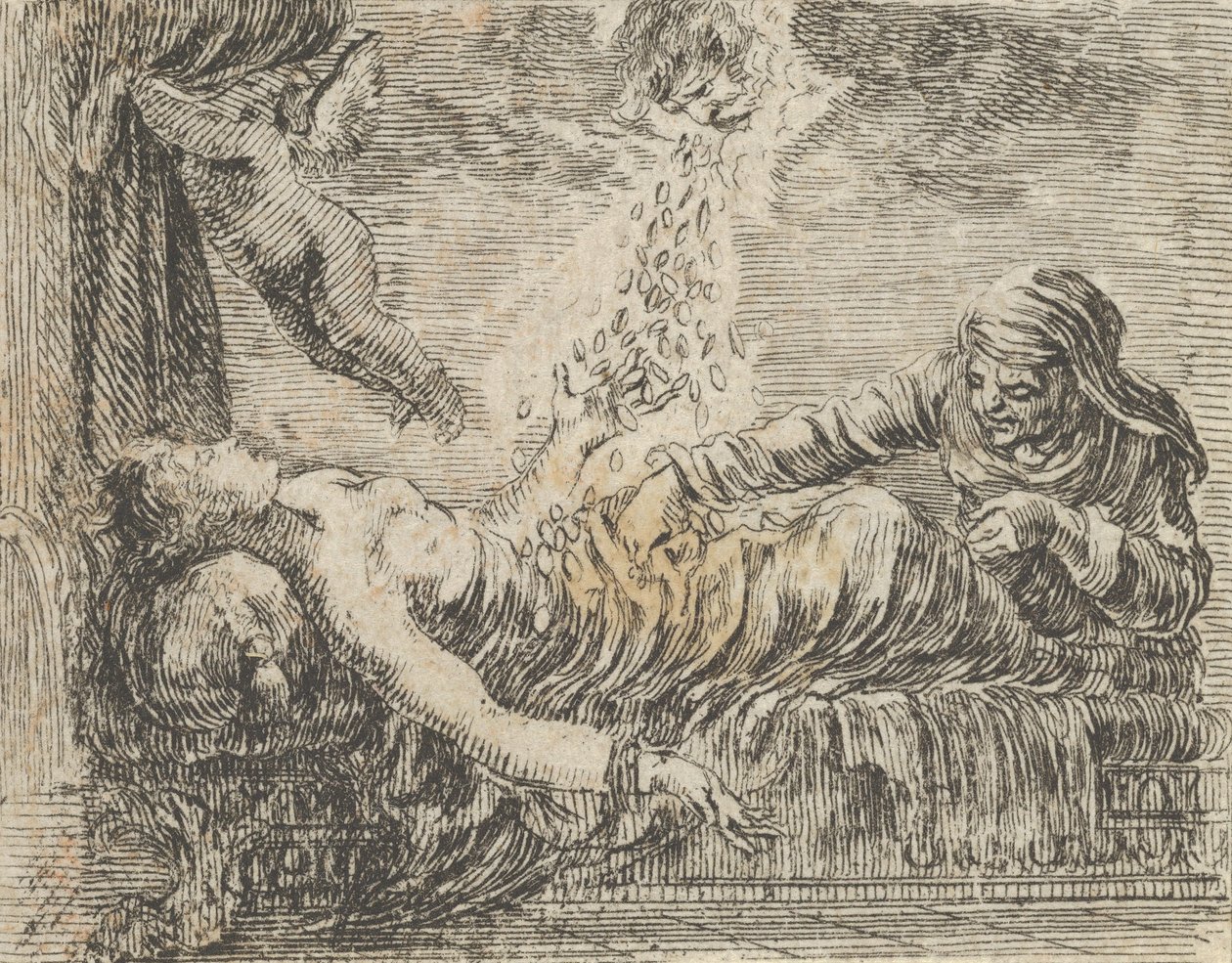 Jupiter a Danaë, z 