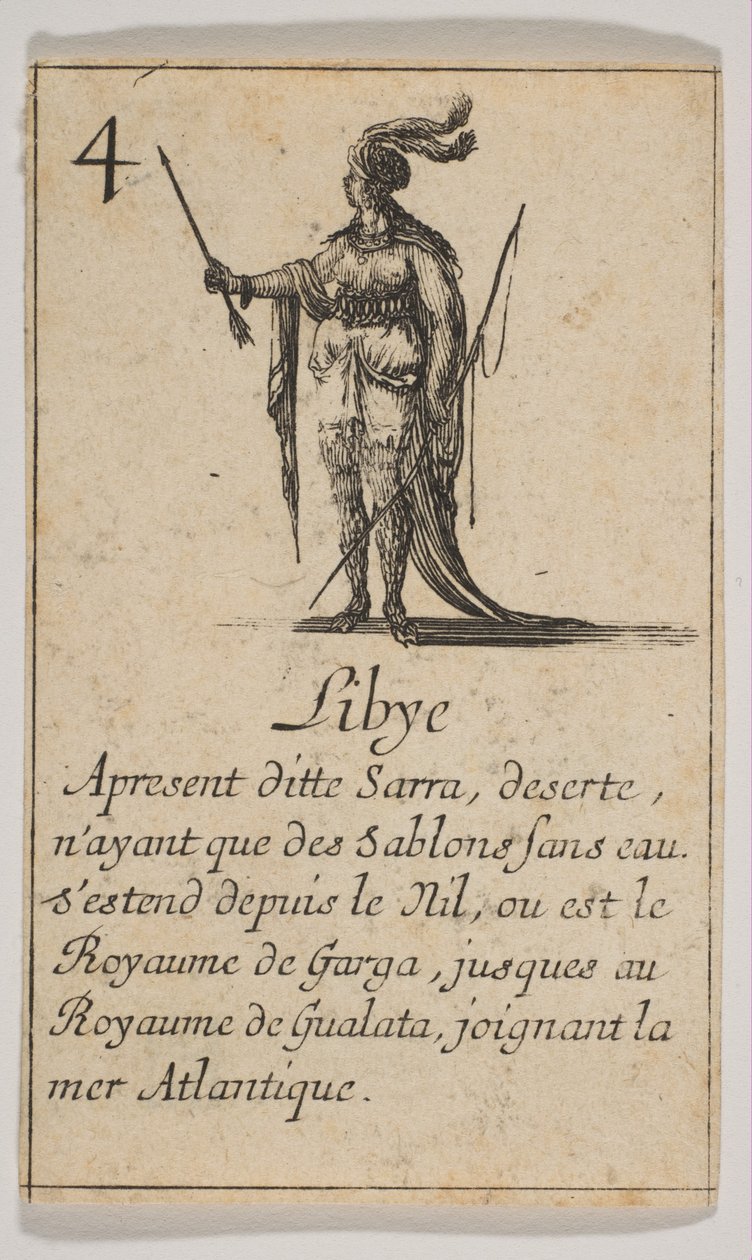 Libye, 1644. od Stefano della Bella