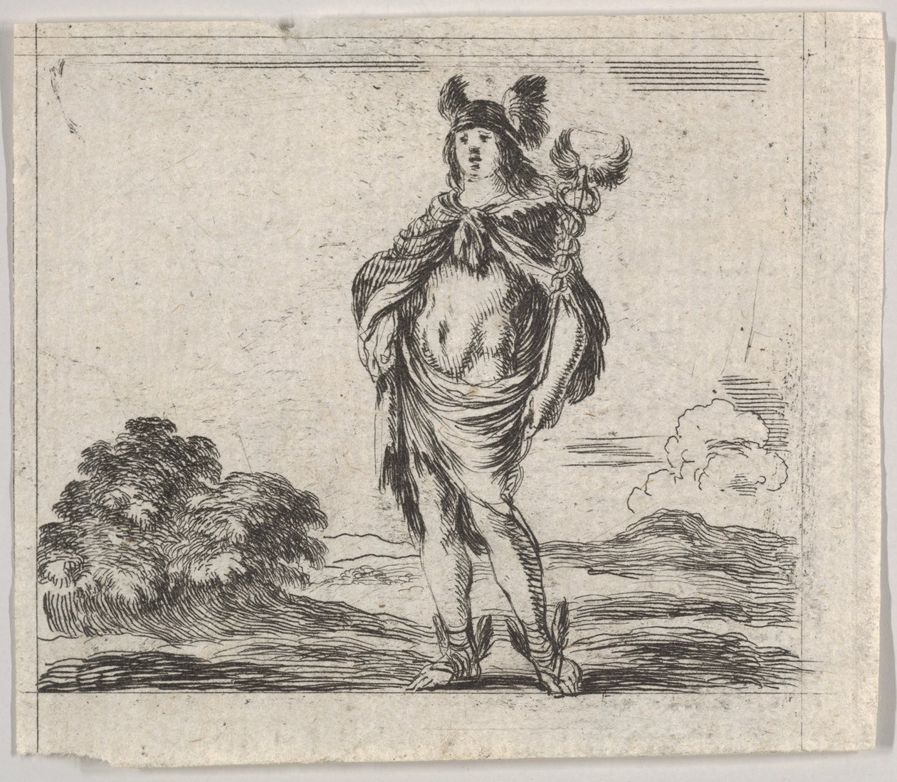 Merkur, z Game of Mythology Game of Mythology, 1644. od Stefano della Bella