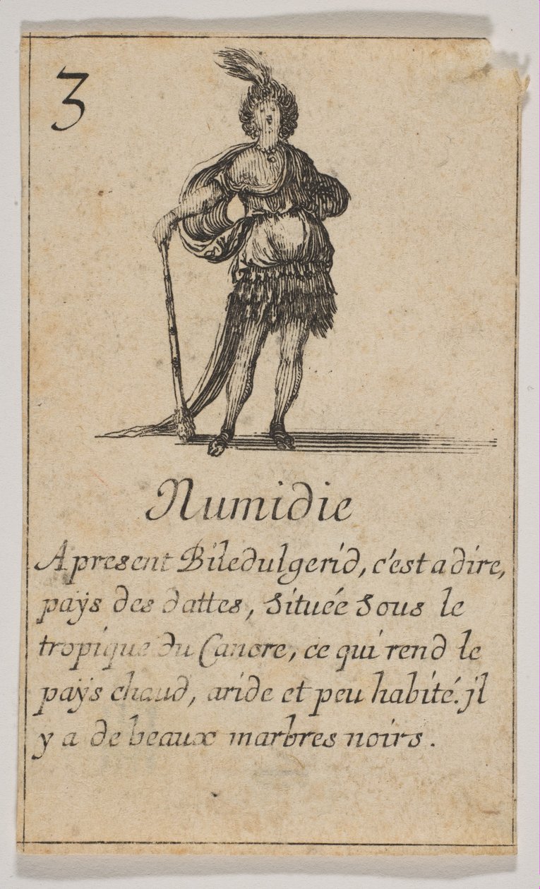 Numidie, 1644. od Stefano della Bella