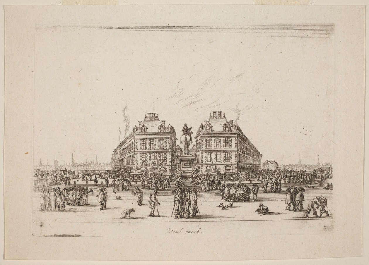 Place Dauphine od Stefano della Bella