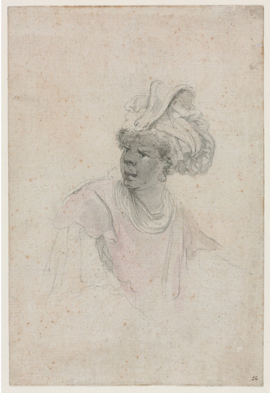 Studie maurů, čelem doleva, c. 1657. od Stefano della Bella