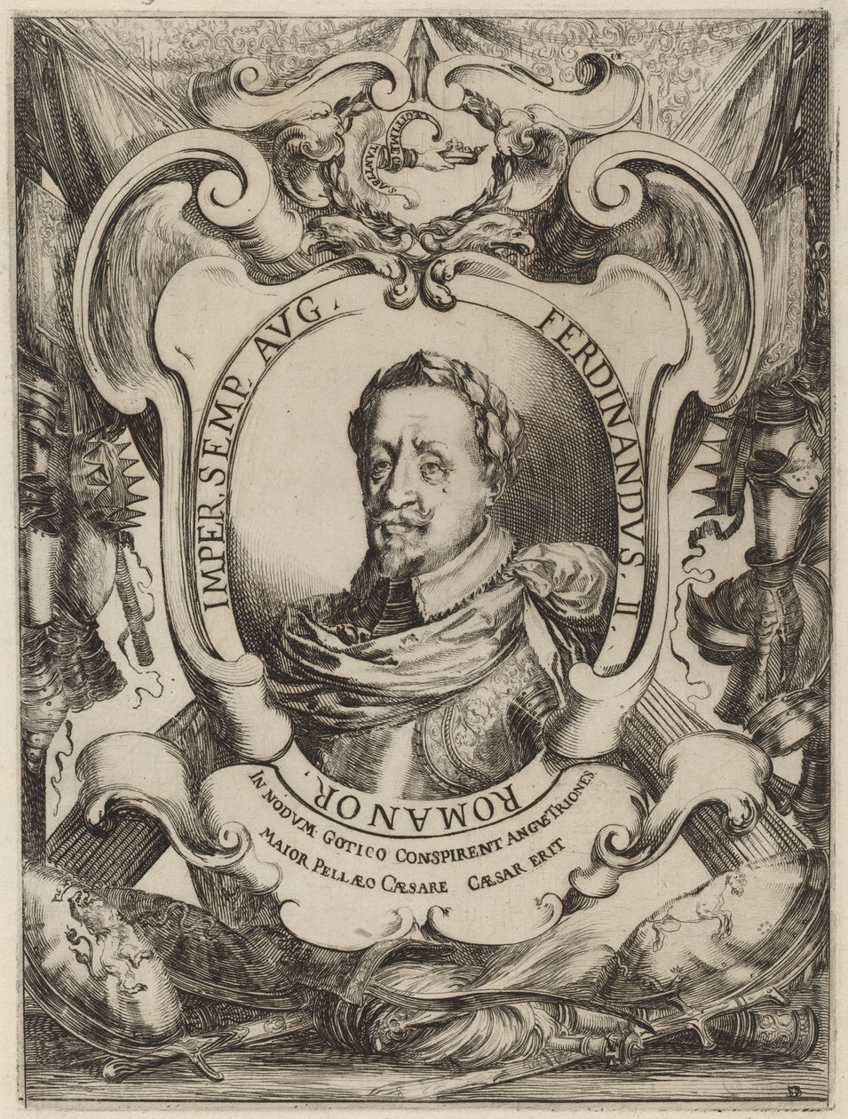 Císař Ferdinand II od Stefano della Bella