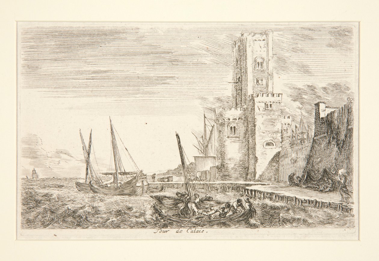 Věž Calais od Stefano della Bella