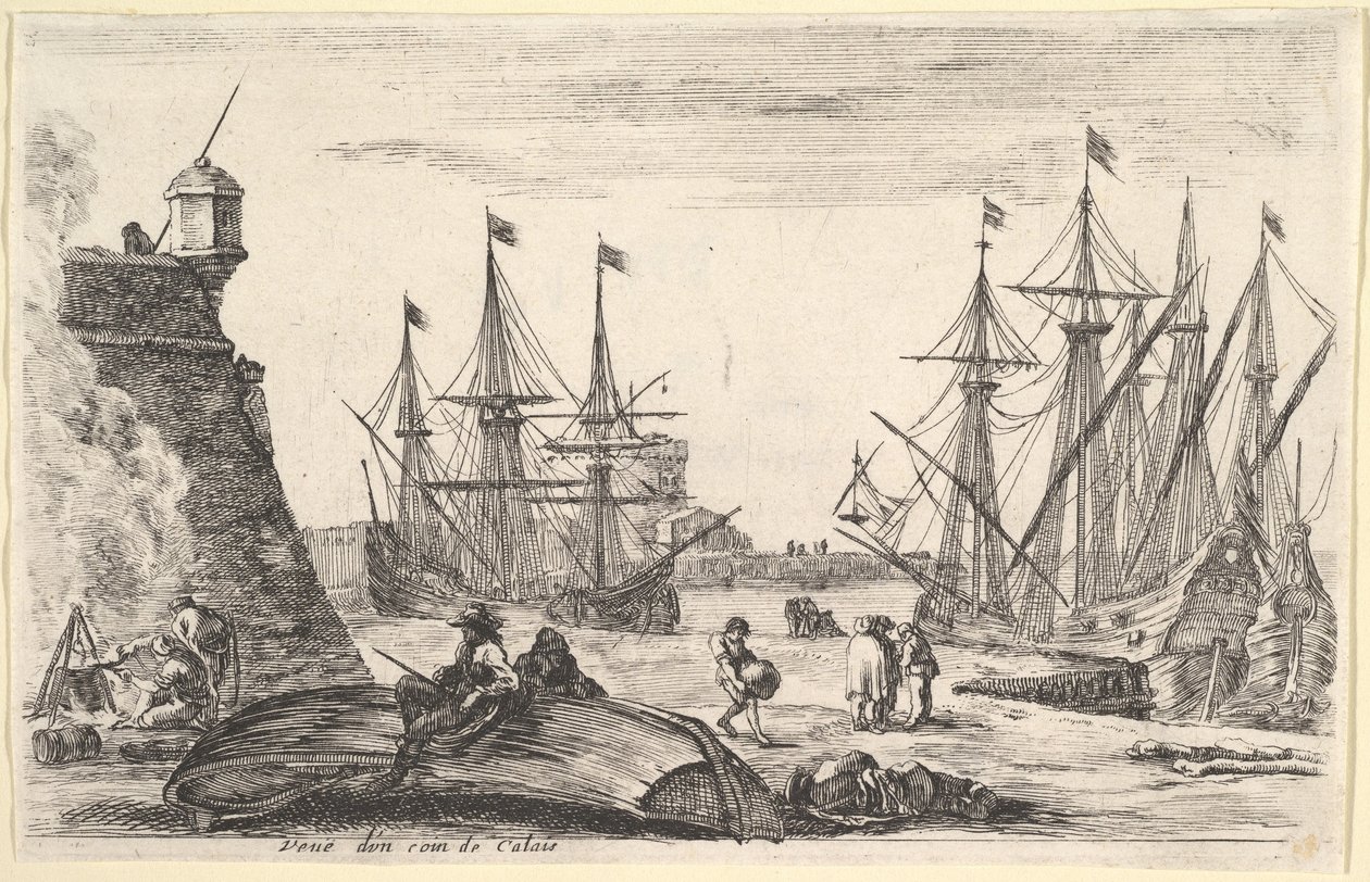 Pohled na část Calais Veue d