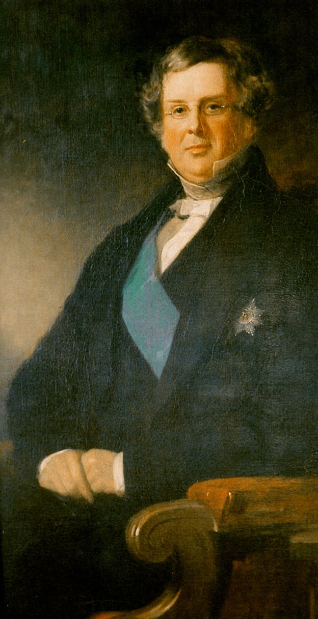 Portrét Williama Parsonse, 3. hrabě z Rosse (1800-1867) od Stephen Catterson Smith