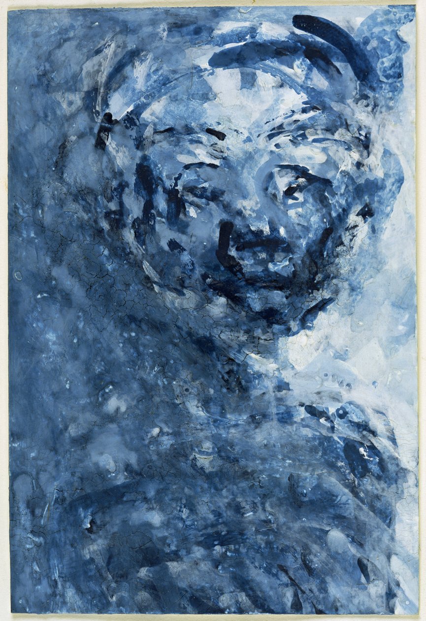 Marlene Dietrich, 2000 (wc na papíře) od Stephen Finer