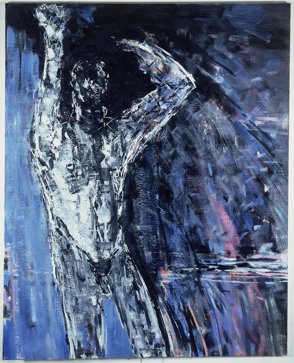 Nahý muž, pravý panel diptychu, 1990 (viz 289825) od Stephen Finer