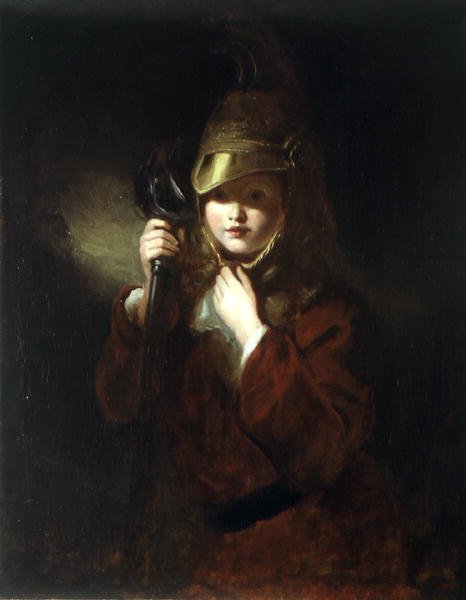 Meč jeho otce, kolem roku 1859 (olej na plátně) od Stephen Catterson the Elder Smith