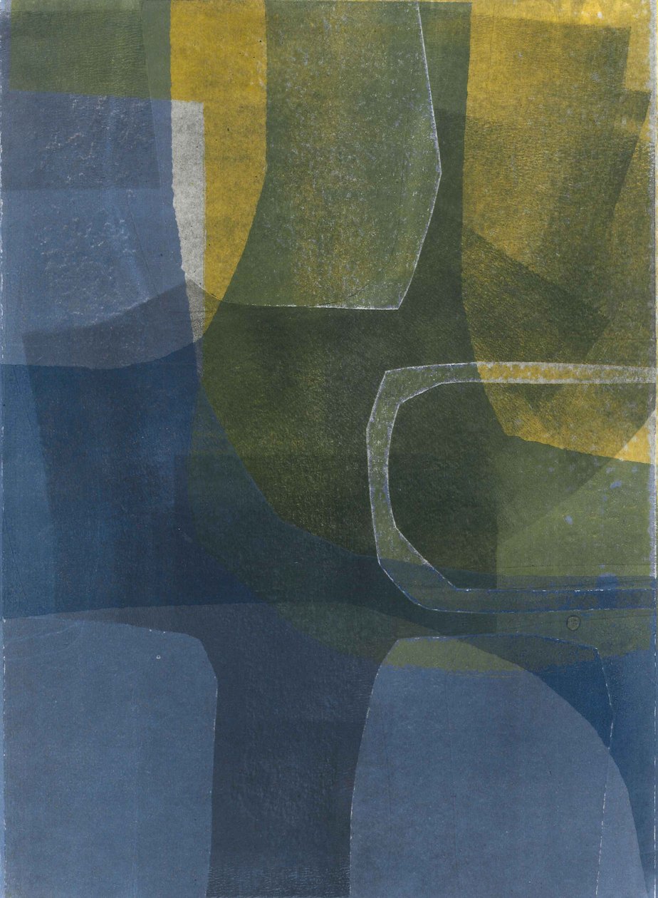 Arches Sun  Sea II, 2015 (monotisk na papíře) od Stephen Dow