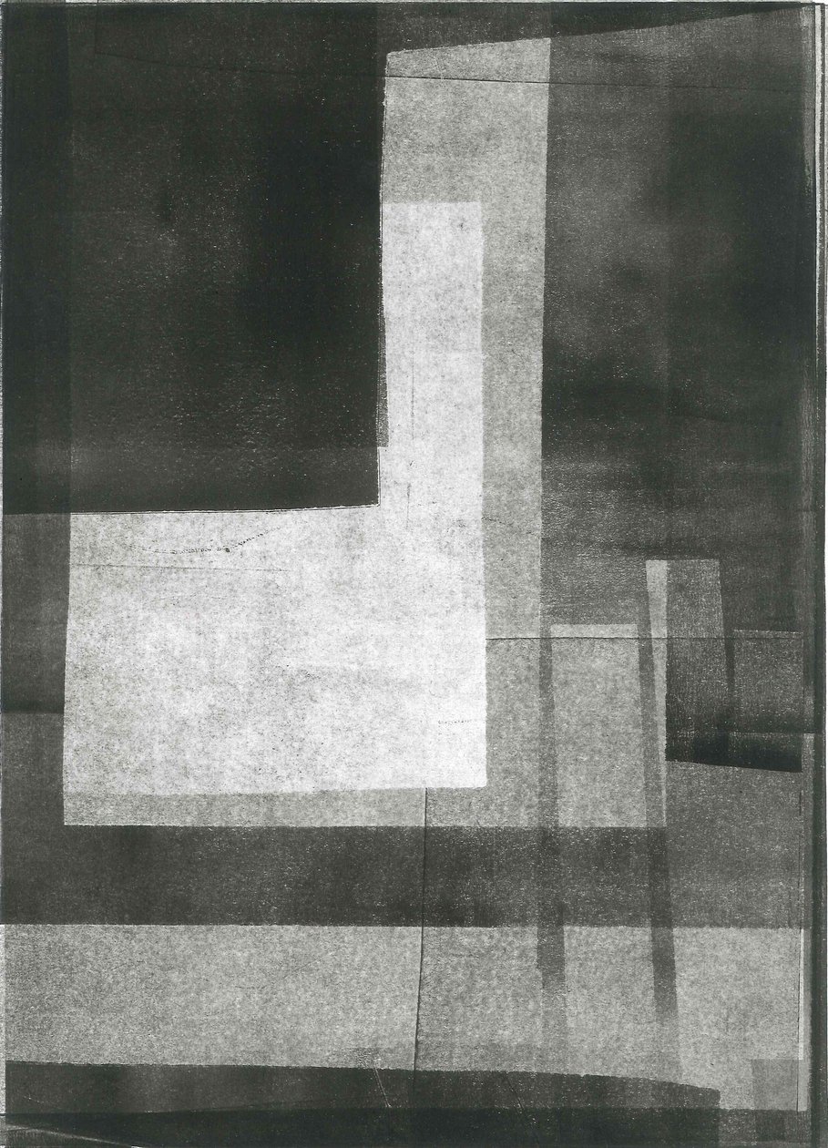 Nocturnus II, 2015 (monotisk na papíře) od Stephen Dow