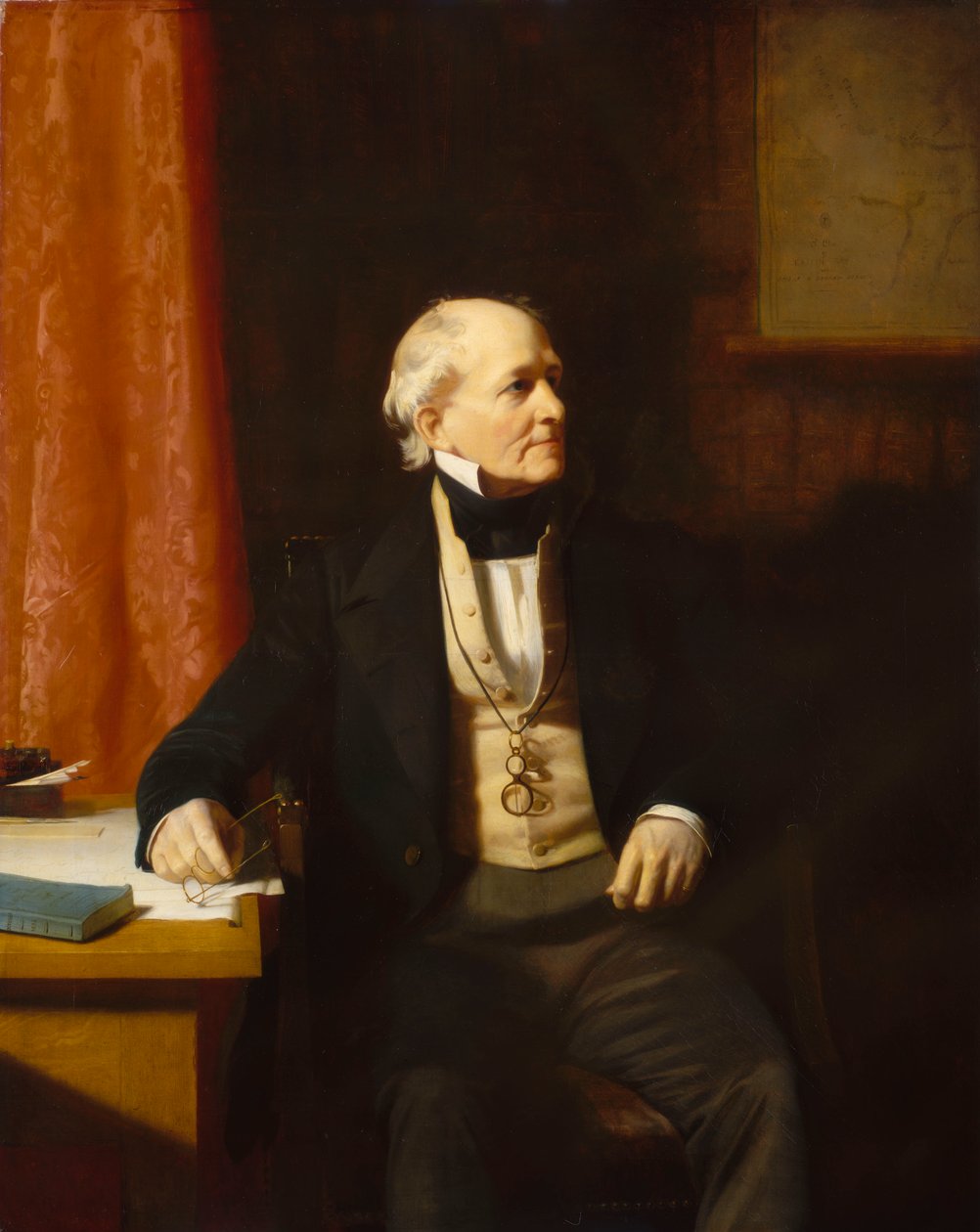 Kontradmirál sir Francis Beaufort (1774-1857) od Stephen Pearce