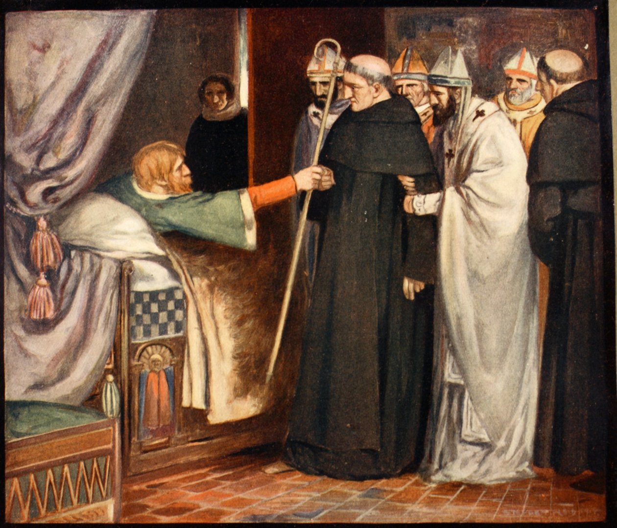 Saint Anselm, ilustrace z 