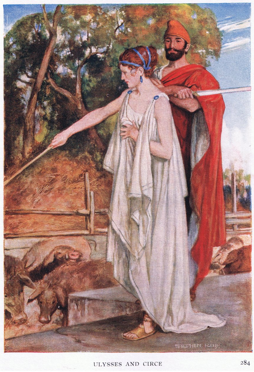 Ulysses a Circe od Stephen Reid