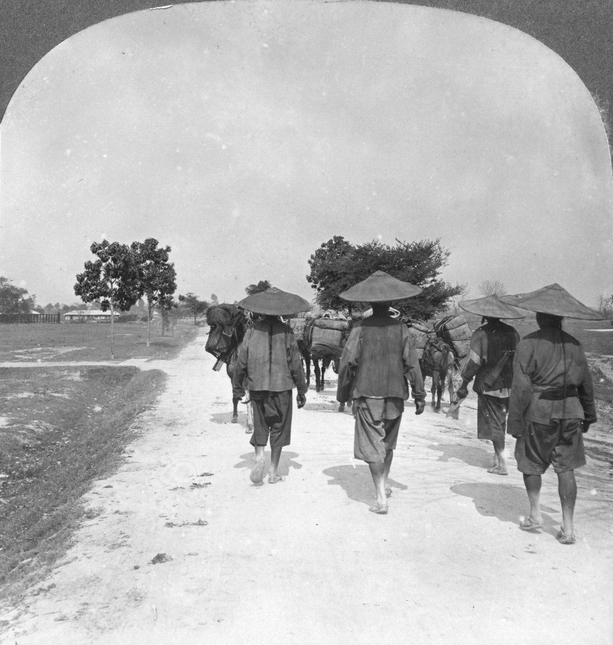 Do Číny z Bhamo, Barma, 1908 od Stereo Travel Co