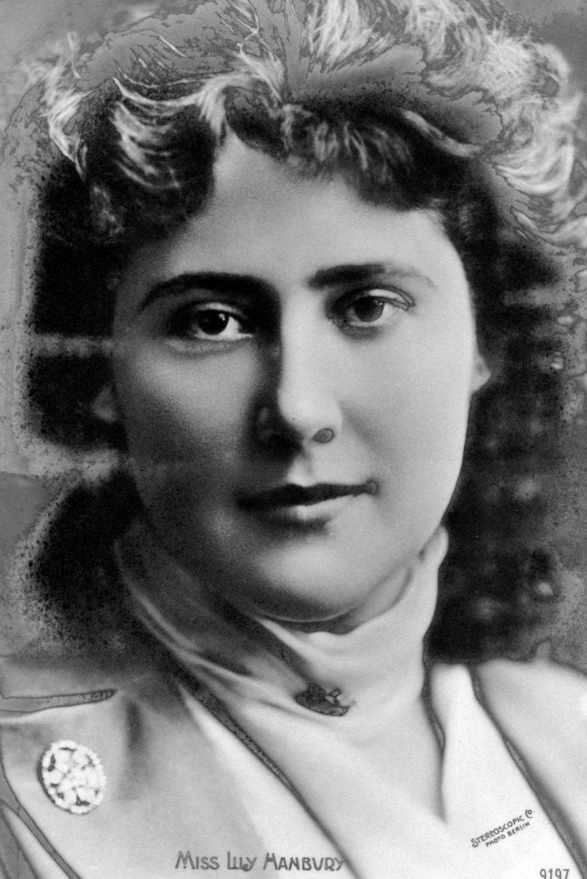Lily Hanbury 1874-1908, anglická herečka, začátek 20. století. od Stereoscopic Company