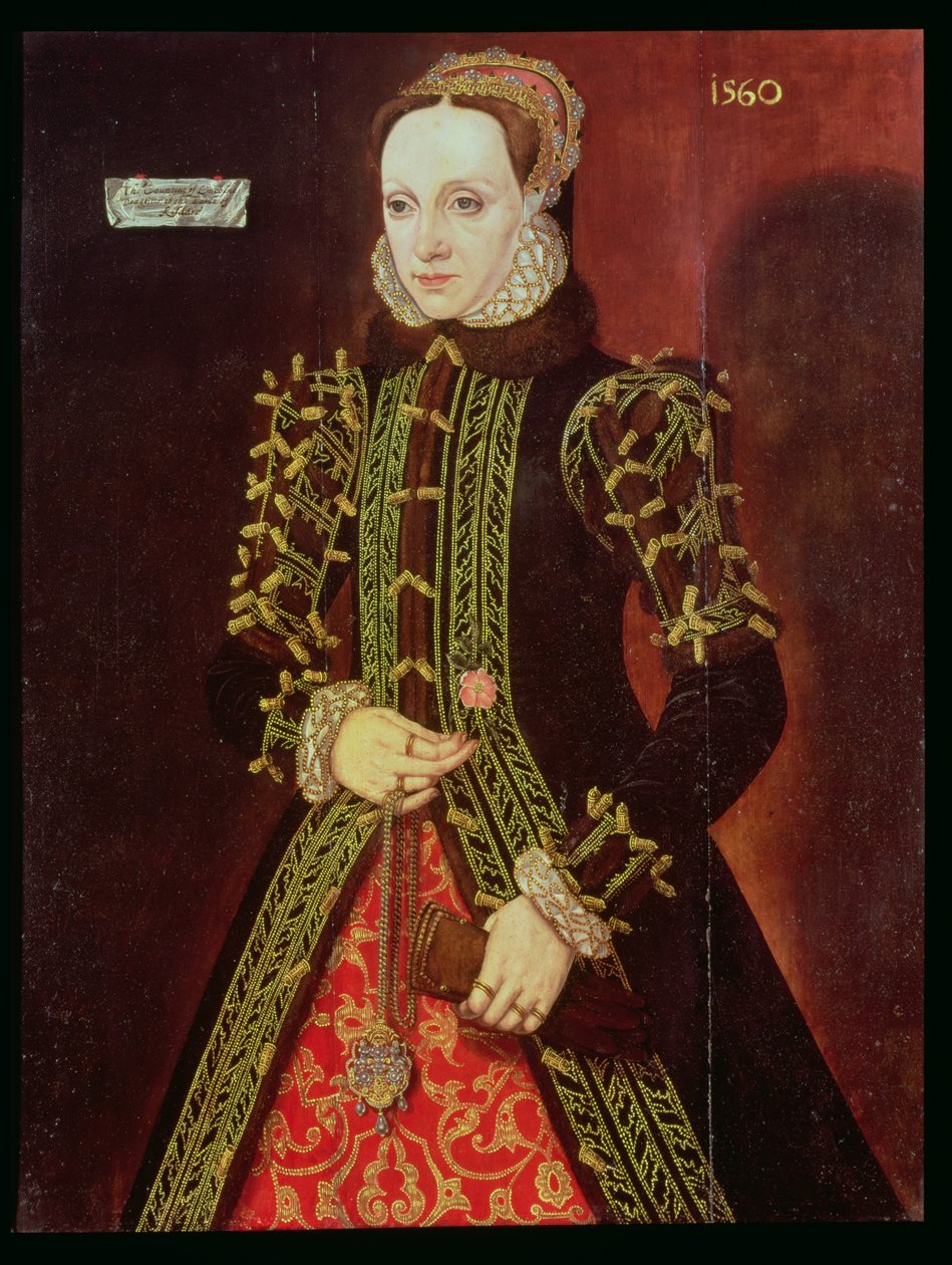 Elizabeth Fitzgerald, hraběnka z Lincolnu, 1560 od Steven van der Meulen