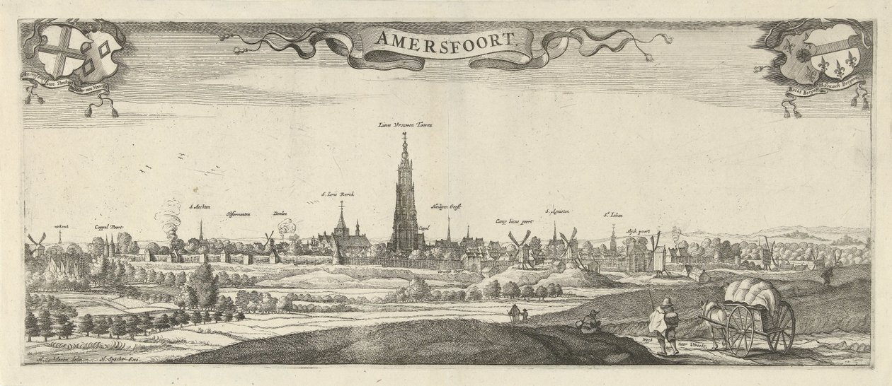 Pohled na Amersfoort Amersfoort (název na objektu) od Steven van Lamsweerde