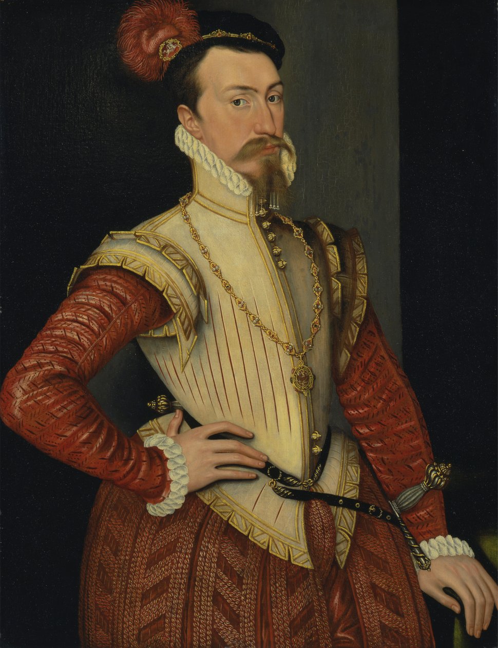 Robert Dudley, první hrabě z Leicesteru (1532/3-1588) od Steven van der Meulen