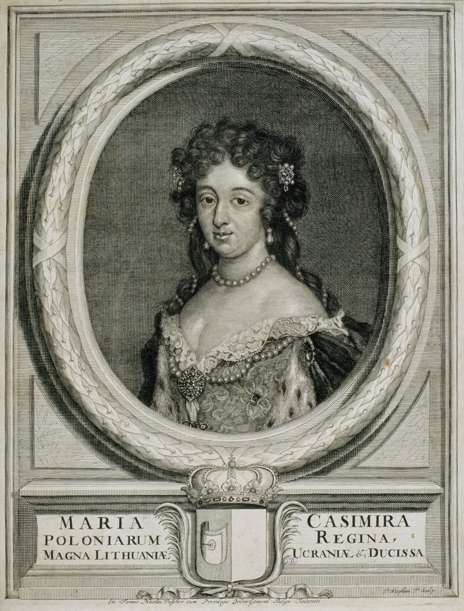 Maria Kazimiera Sobieska (1641-1716) 1674 od Pieter Stevens or Stephani