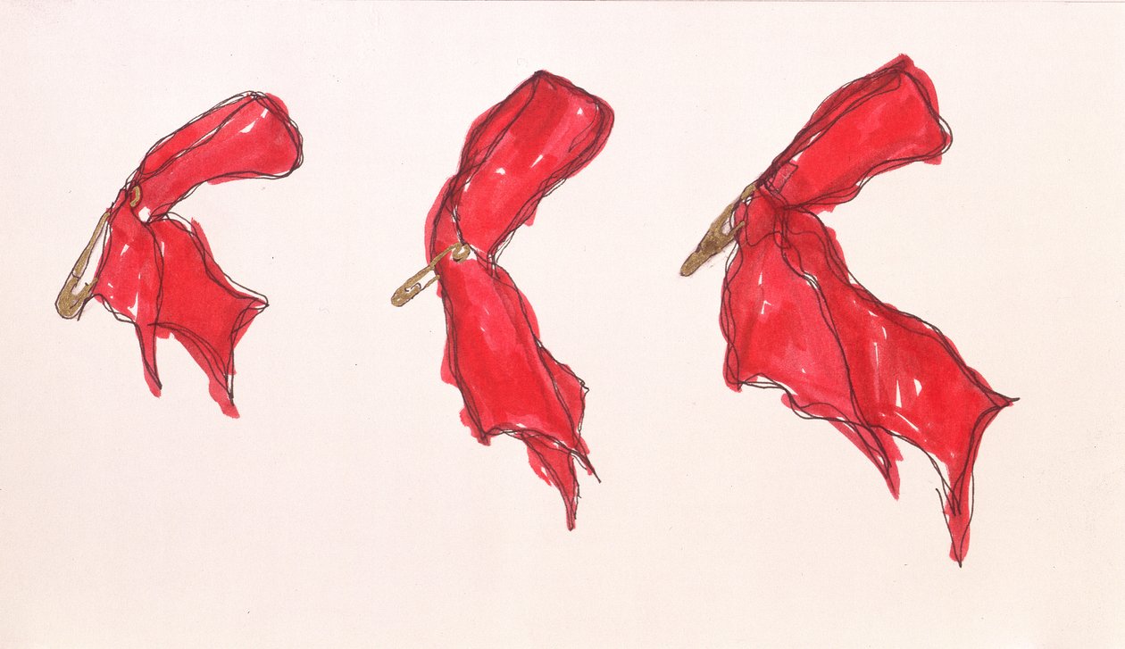 Lifted, 1997 (pero a inkoust) od Stevie Taylor
