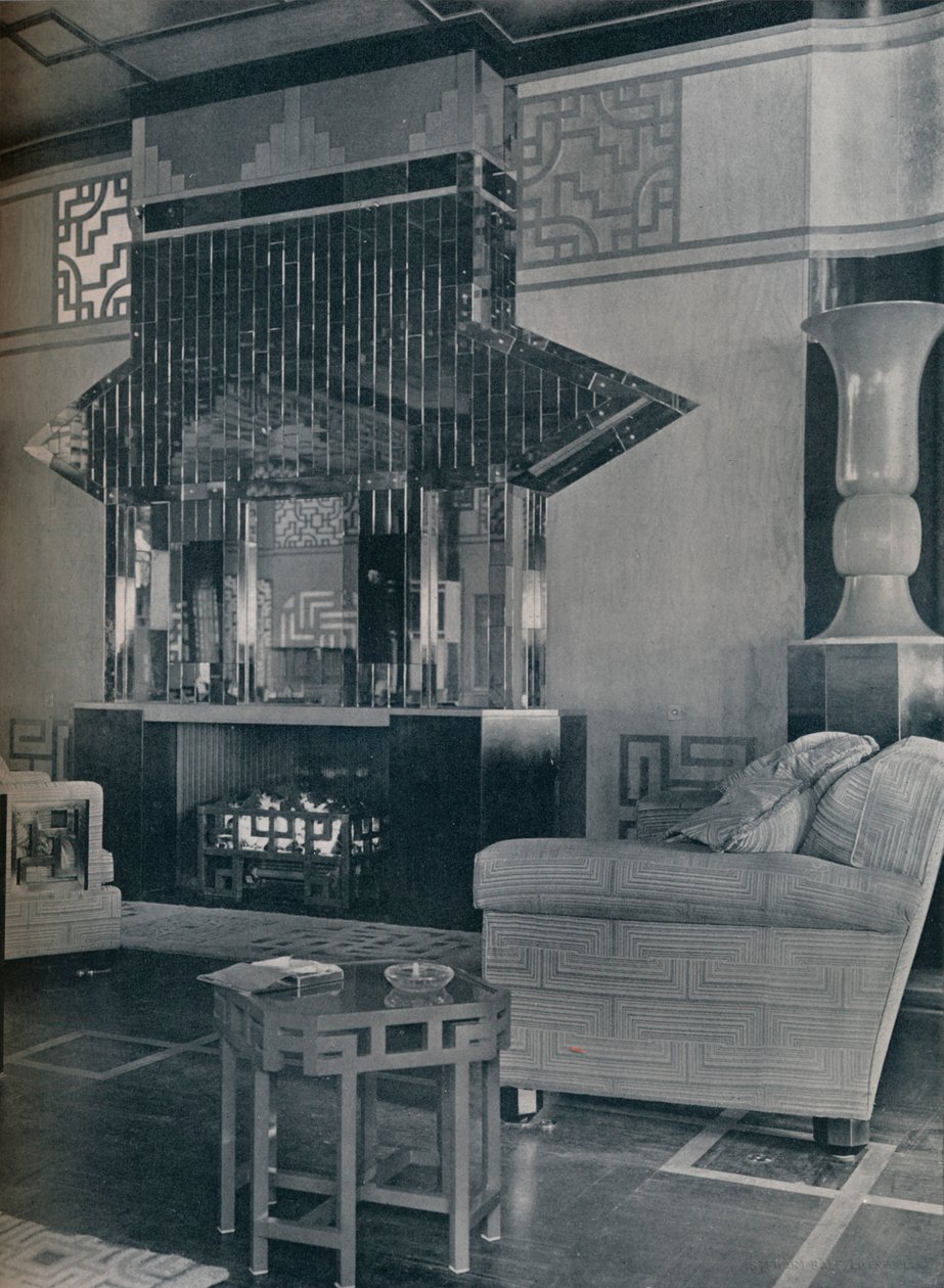 Cathay Lounge na palubě britské císařovny S.S., 1931 od Stewart Bale Limited