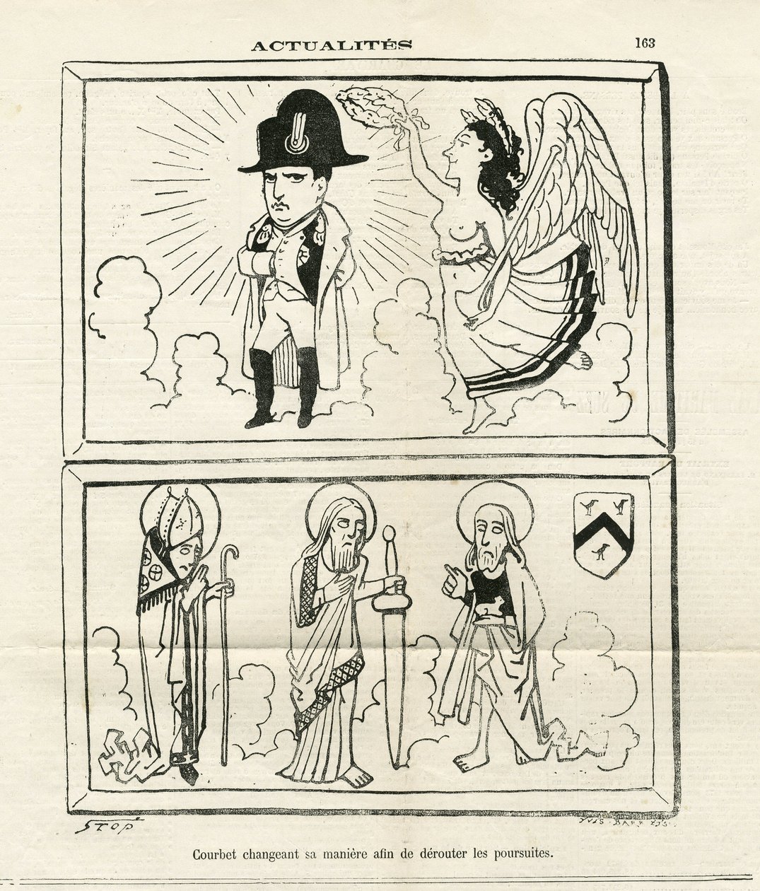 Ilustrace z časopisu Charivari od Stop (1825 99)
