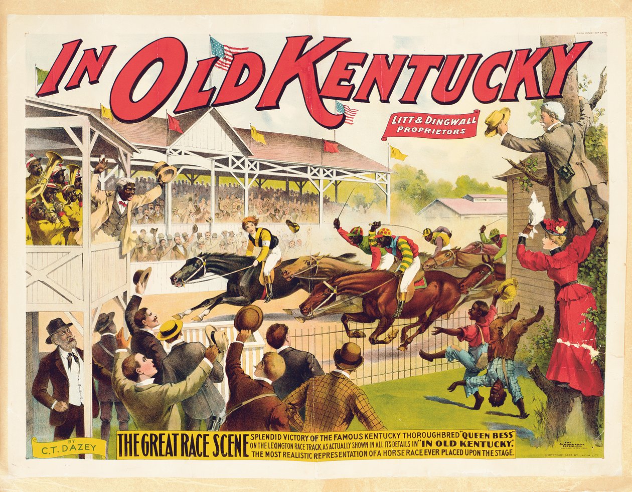 Ve starém Kentucky, 1909 od Strobridge Lithographing Company