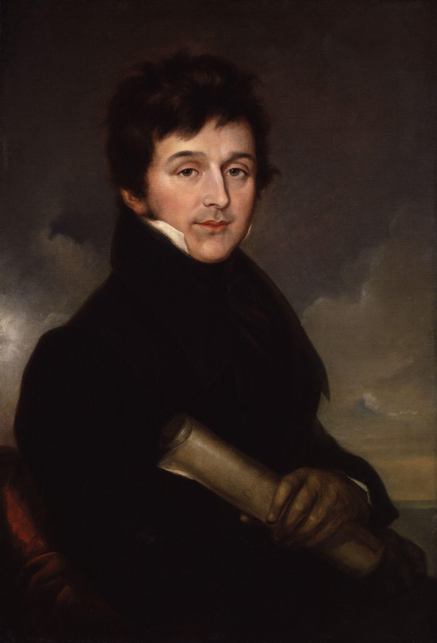 Portrét skladatele Charlese Edwarda Horna 1786-1849, cca 1825 od Stroely