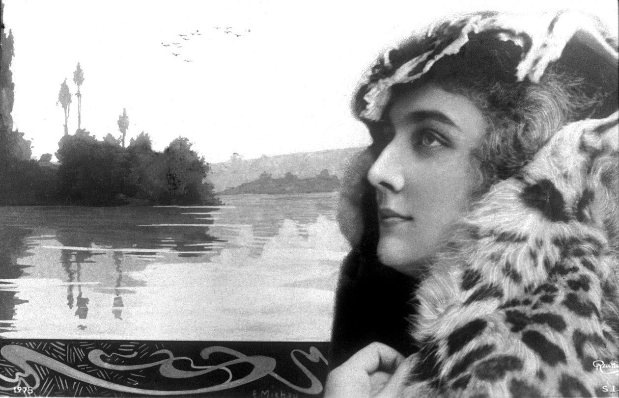 Alice Dufrene, kolem roku 1900 (foto) od Studio Reutlinger
