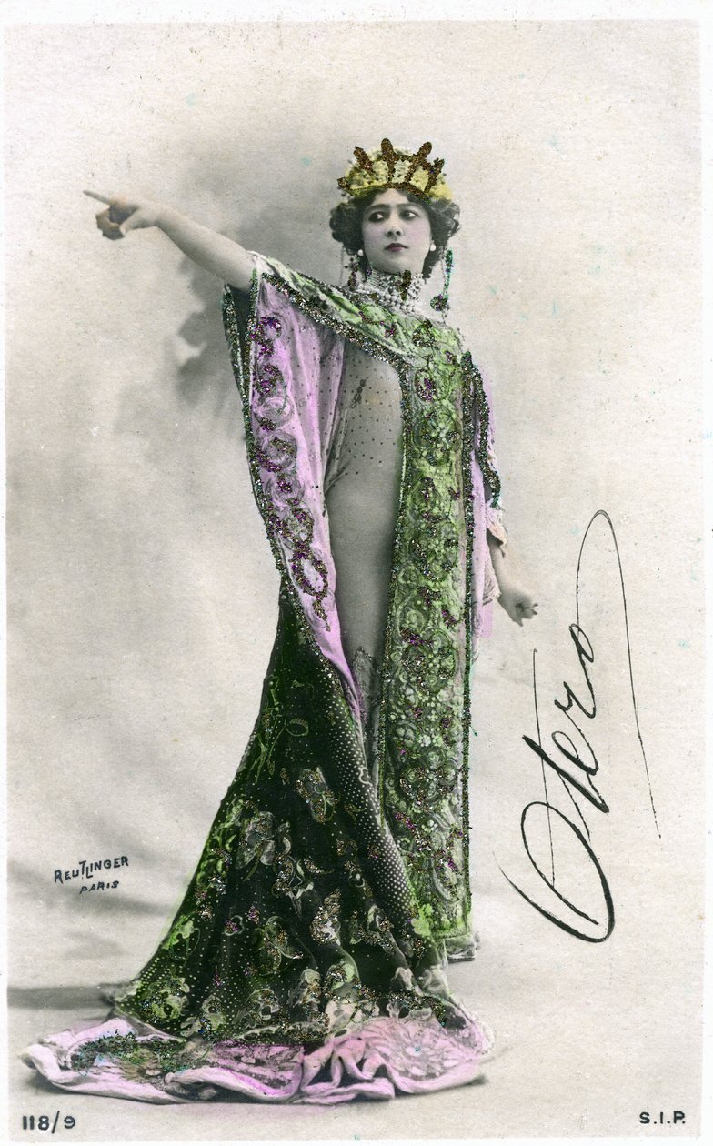 Krásné Otero, pohlednice počátku 20. století. (fotografie) od Studio Reutlinger