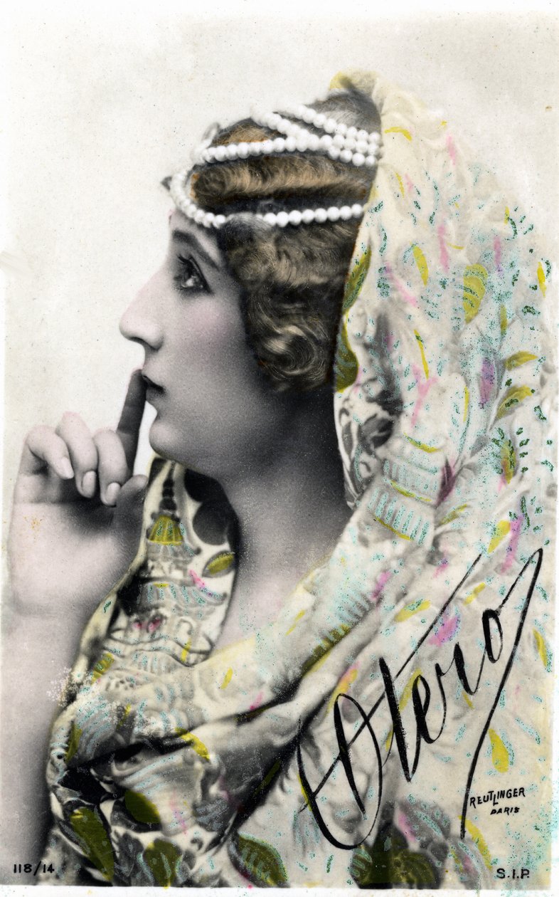 Krásné Otero, pohlednice počátku 20. století. (fotografie) od Studio Reutlinger
