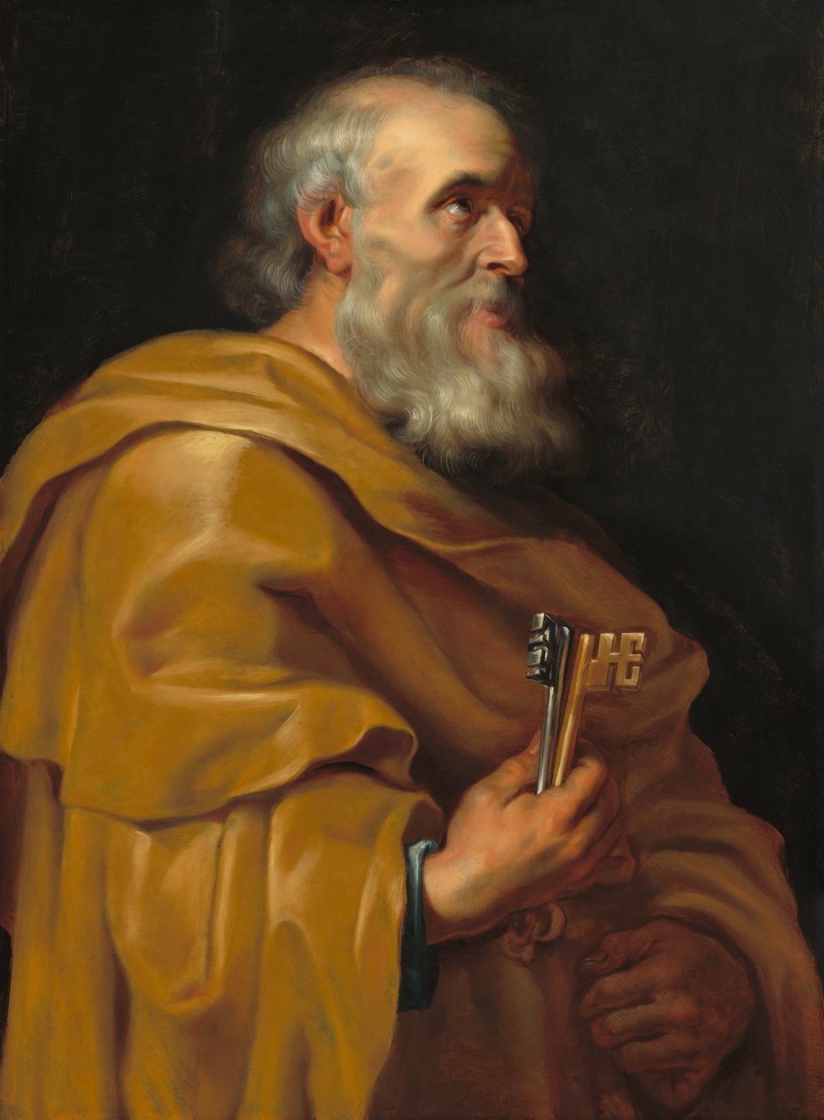 Svatý Petr od Studio of Sir Peter Paul Rubens