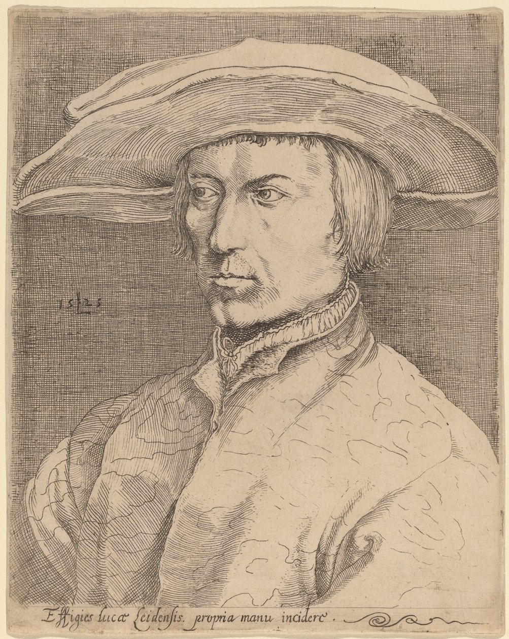 Autoportrét od Style of Lucas van Leyden after Albrecht Dürer