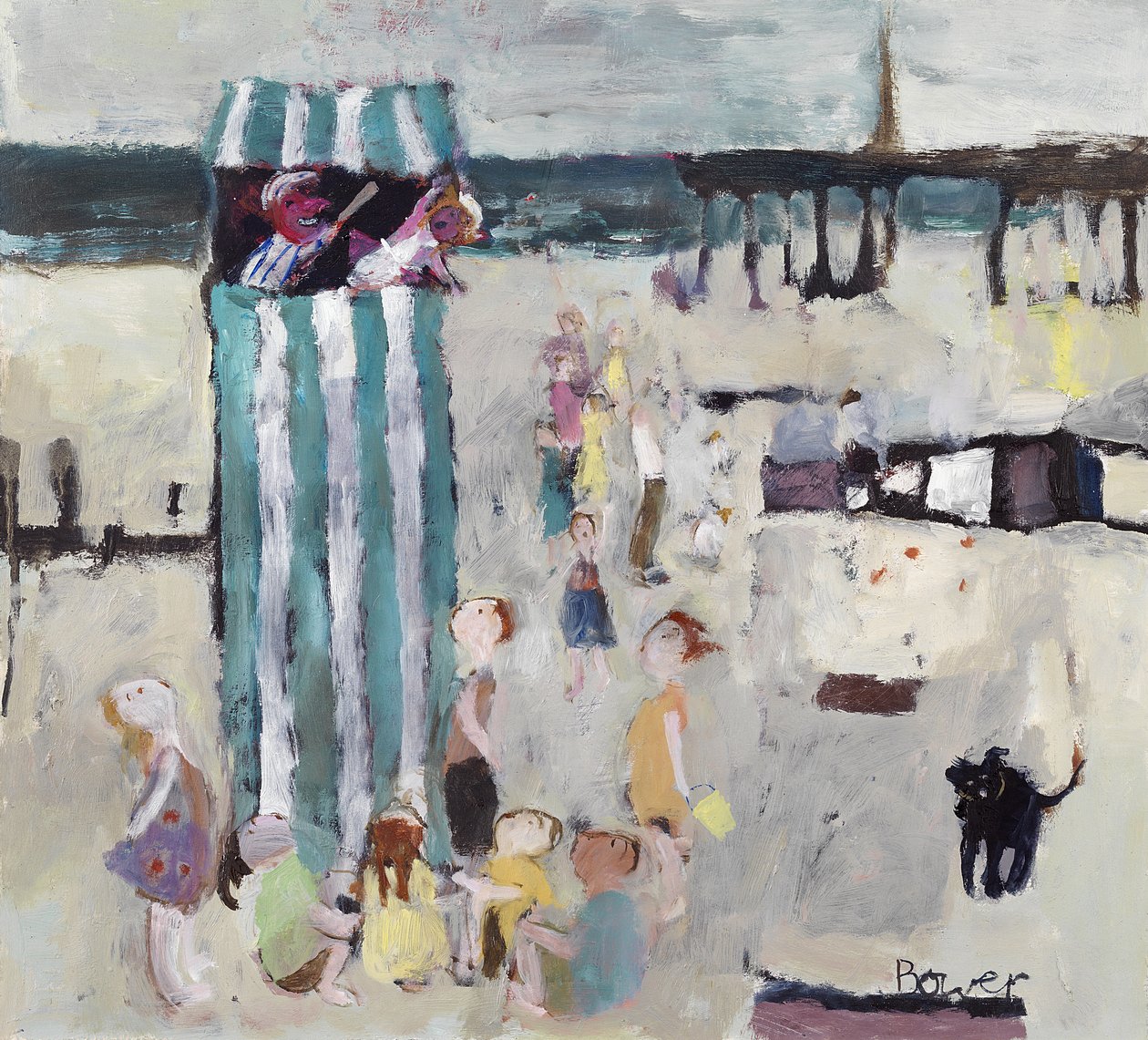 Punch a Judy, 2008 od Susan Bower