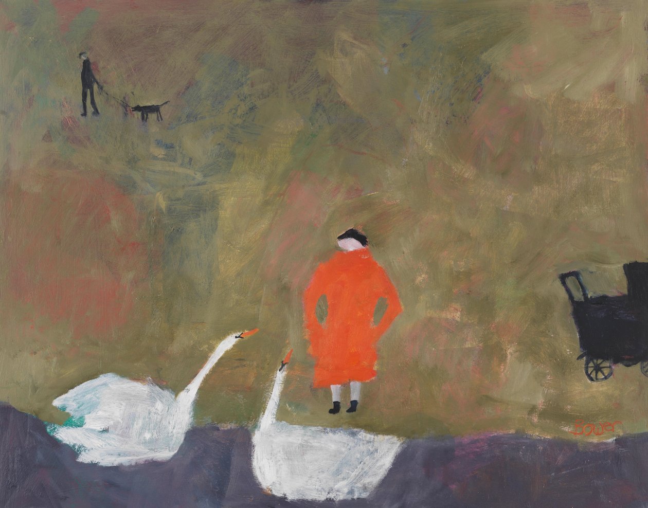 Labutí jezero, 2011 od Susan Bower