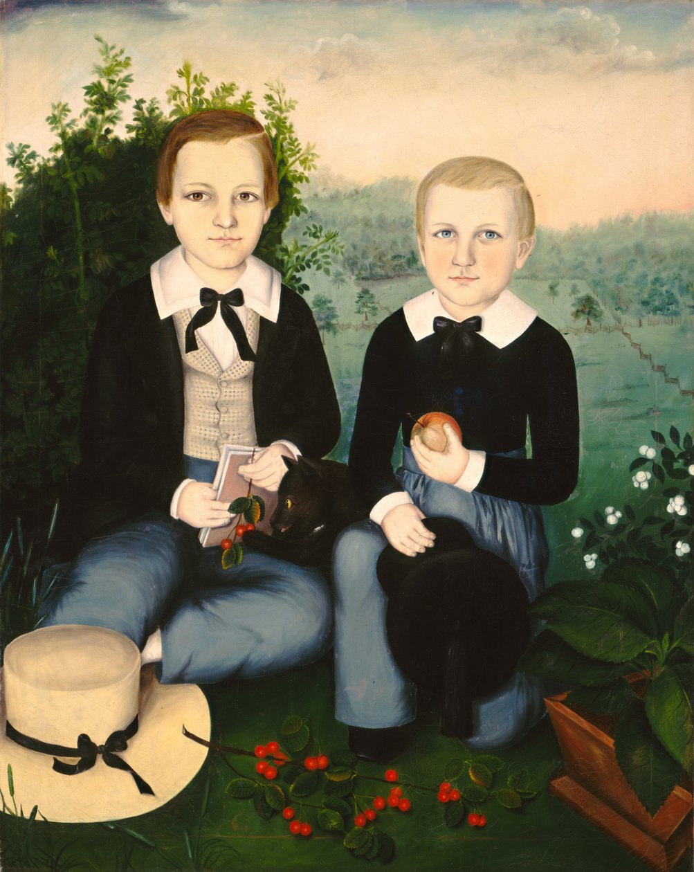 Bratři, c. 1845. od Susan Catherine Waters