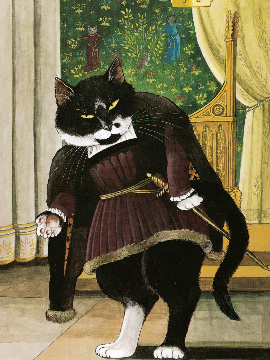 Ilustrace z knihy Shakespeare Cats: (vyd. 2016) od Susan Herbert