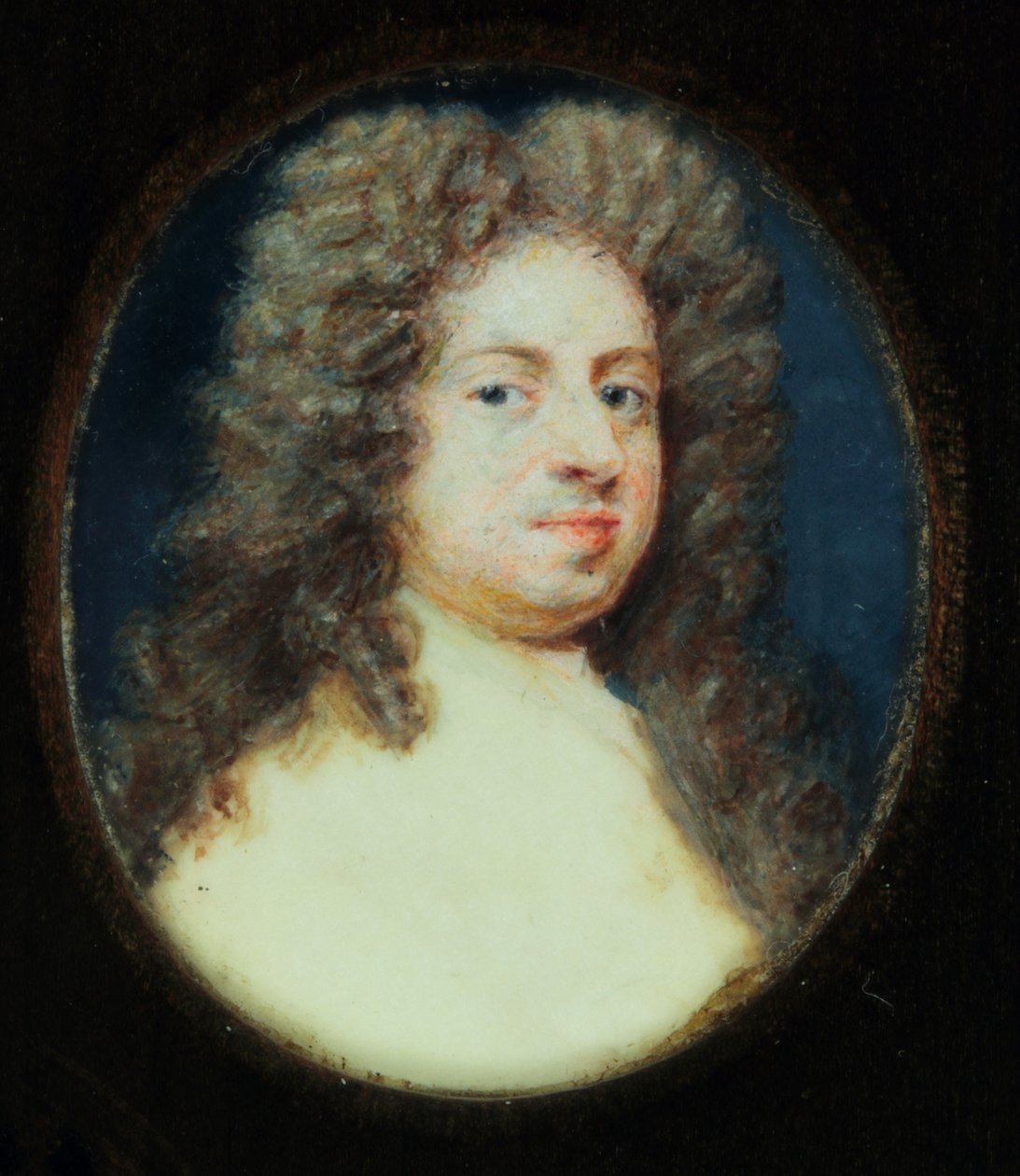 Sir Godfrey Kneller (akvarel na slonovině) od Susan Penelope Gibson