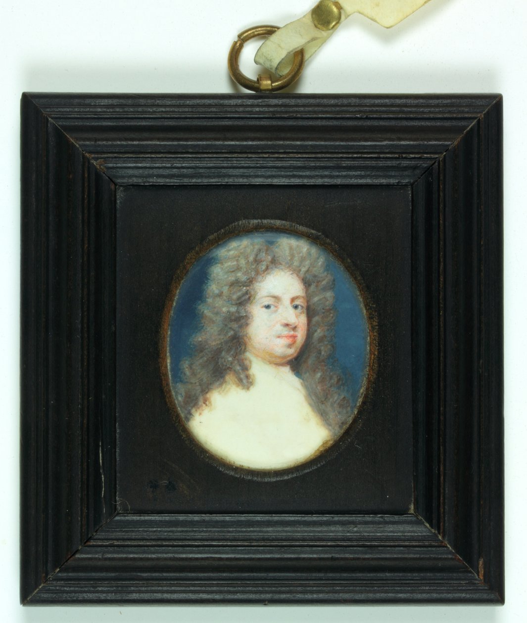Sir Godfrey Kneller (akvarel na slonovině) od Susan Penelope Gibson