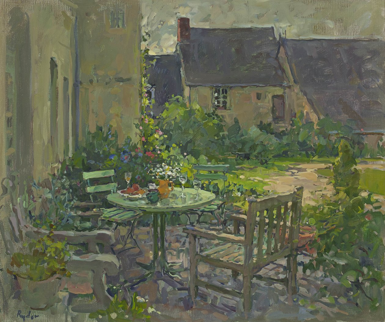 Courtyard Drinks, Champfreau od Susan Ryder