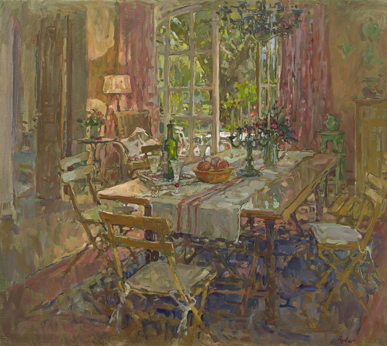 Kuchyňský stůl, Provence od Susan Ryder