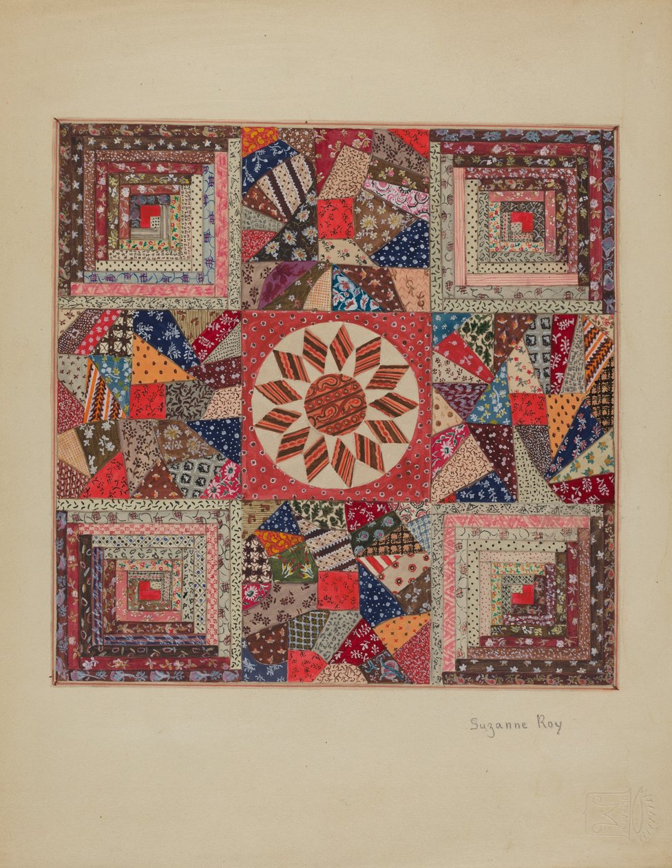 Přehoz do postýlky, c. 1936. od Suzanne Roy