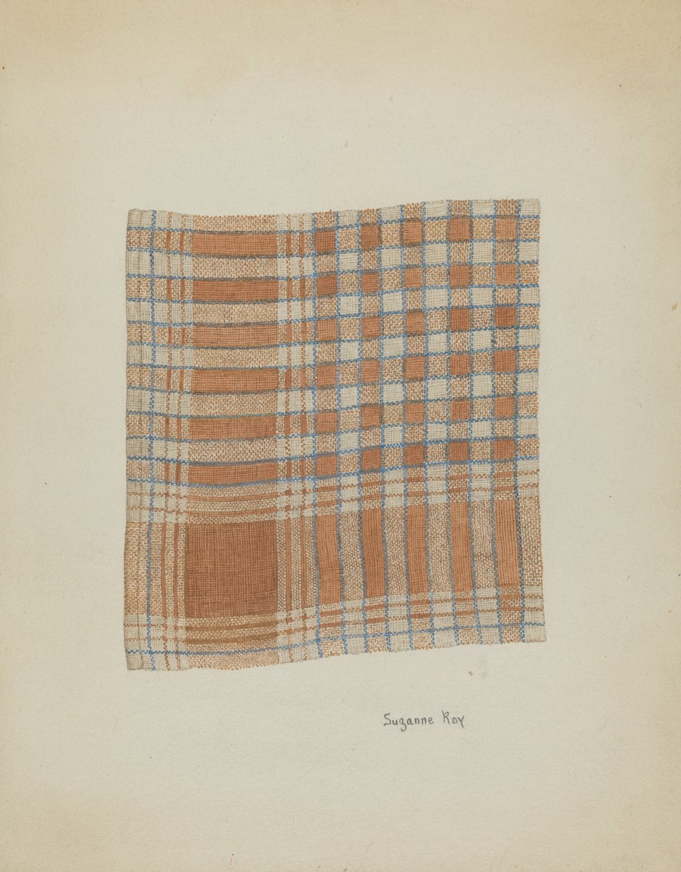 Tkané ubrousky, c. 1937. od Suzanne Roy