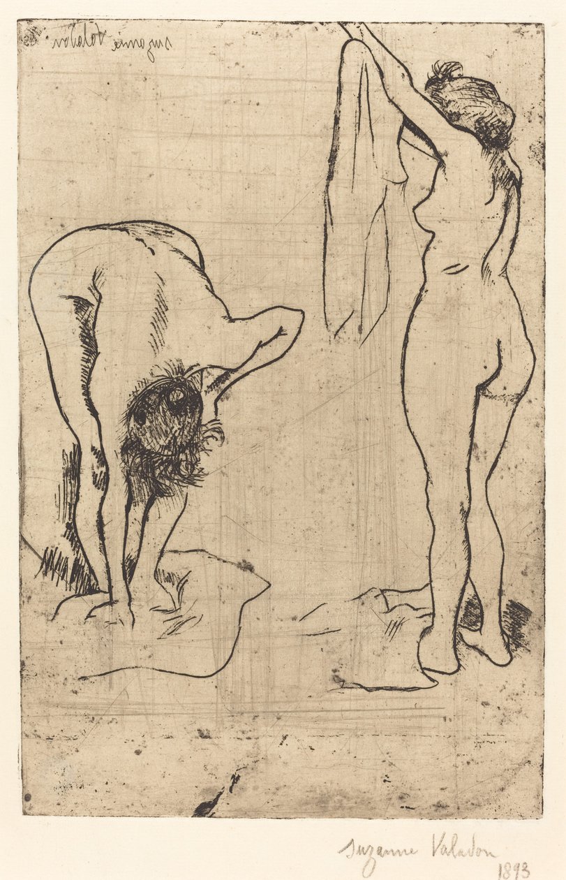 Ženy ve vaně od Suzanne Valadon
