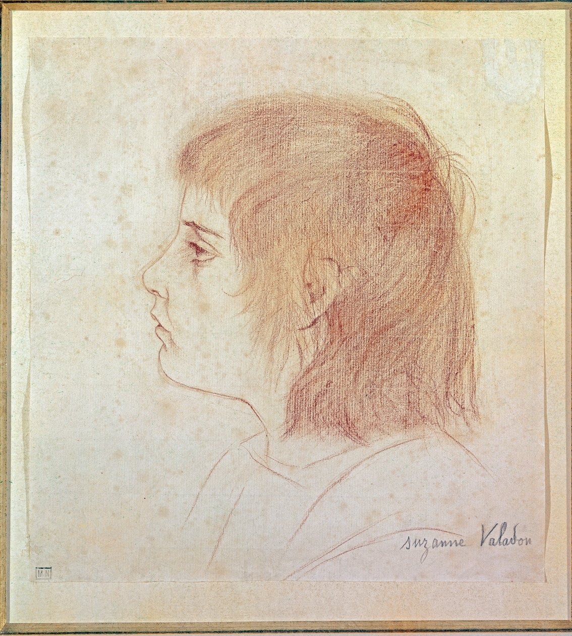 Portrét malíře Maurice Utrillo jako dítě od Suzanne Valadon