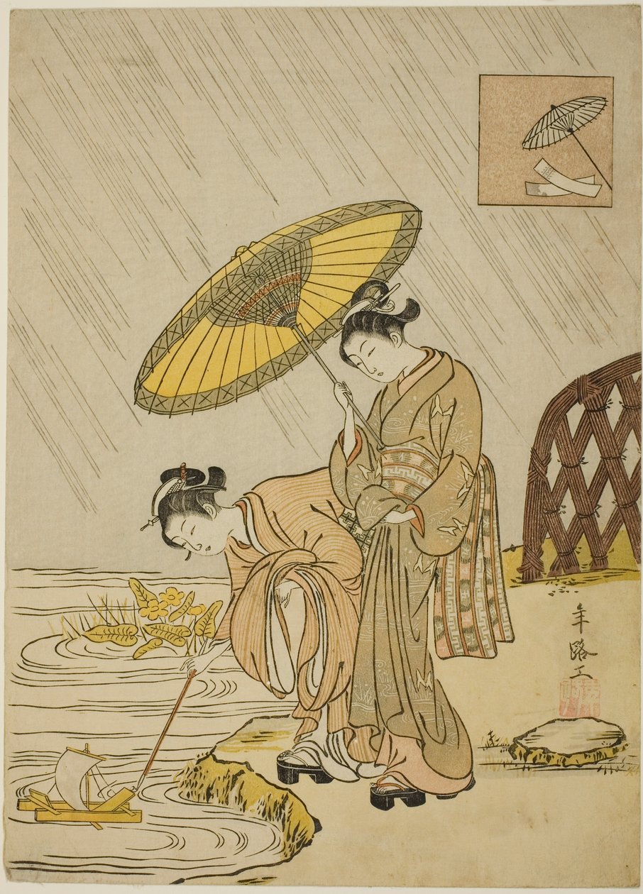 ono žádné komachi od Suzuki Harunobu