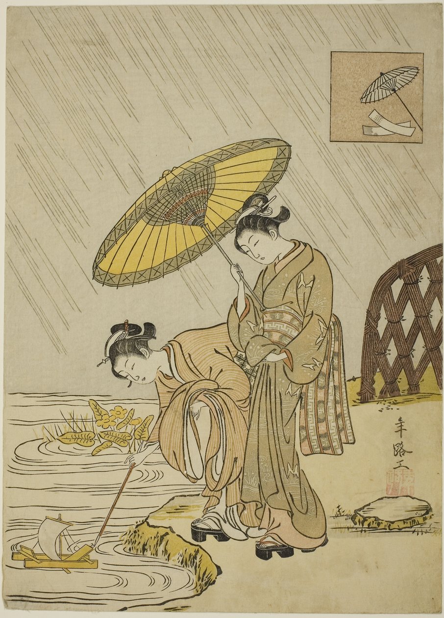 ono žádné komachi od Suzuki Harunobu