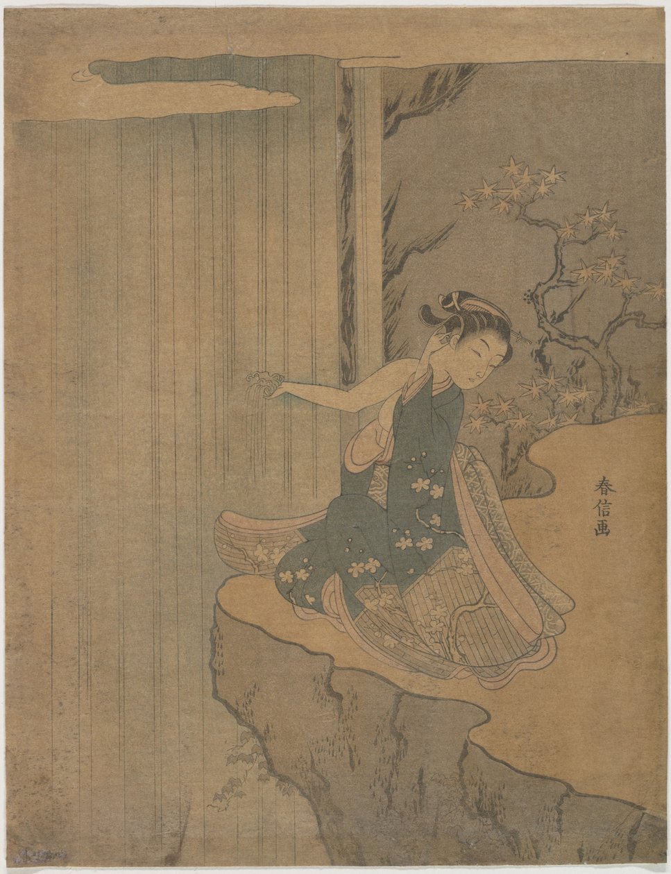 Parodie legendy o Kyoyuovi a Sofuovi od Suzuki Harunobu